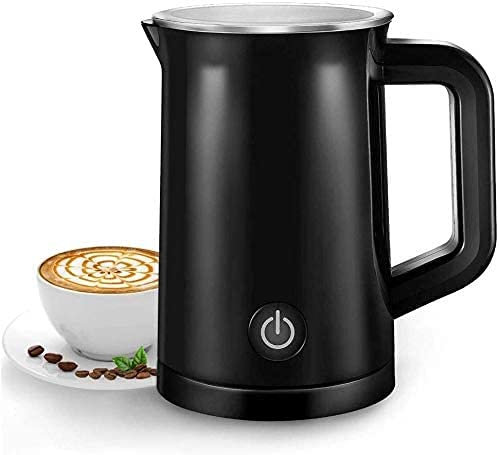 NOOFIE Máquina de espumador de Leche Vaporizador de Leche de Acero Inoxidable con función de Leche fría Caliente Máquina automática de Espuma Calentador de Leche 1015
