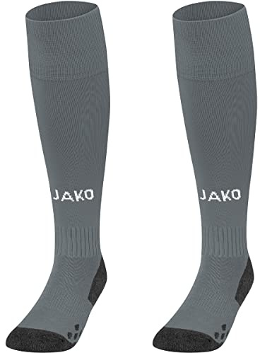 JAKO Stutzenstrumpf Allround, Größe:3, Farbe:steingrau