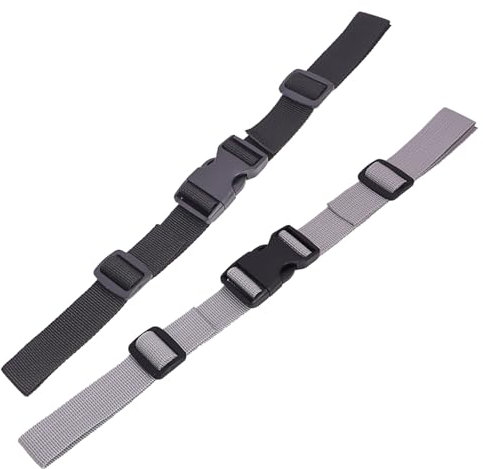 DBOO Adjustable Chest Strap for Backpacks - 2 Pcs 1 Inch Rucksack Chest Strap Belt with Quick Release Buckle - Shift Pressure, Reduce Fatigue