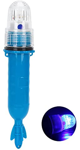 Leopacat PêChe Led AppâT LumièRe, Lampe De Balise Nuit Batterie IntéGréE Stroboscopique Clignotant Leurre Sous-Marin éTanche LumièRe Avec Navigation ContrôLe Intelligent La Pour Des Navires Marins