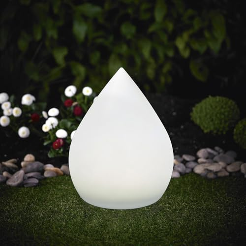 MeLiTec Solarlampe - mehrfarbige Bodenbeleuchtung für Garten, Balkon & Terrasse - Solar-Boden-Leuchte mit Farbwechsel - bis 8h Leuchtdauer - inkl. Akku - aus Kunststoff