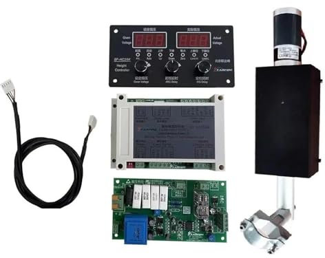 KONGMM Decoupeur Plasma, Contrôleur de Hauteur de Torche de découpe Plasma CNC THC SF-HC25K SF-HC25G avec élévateur THC TYPE-100-DC24V-T3