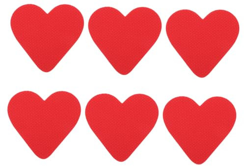 Non-Slip Shoe Sole Pads 6 Pairs Anti-Slip Grip Cushions for High Heels Shoes Noise Reduction Protective Sole Adhesives for Footwear