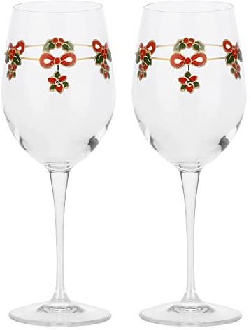 THUN - Set 2 calici Vino Magico Natale