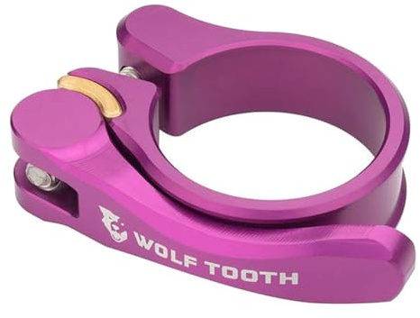 Wolf Tooth QR Sattelstützenklemme, 28,6 mm, Violett | Fahrradsitz-Klemmen