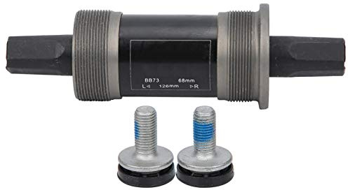 Alomejor 68mm Bike Tretlager Set Square Taper Sealed Bottom Brack für Mountainbike mit Schrauben(113mm)