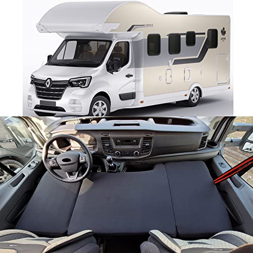 BREMER SITZBEZÜGE Camper-Bett Kinderbett Fahrerhausbett kompatibel mit Renault Master 3 ab 2010 Wohnmobil zubehör Wohnmobilbett Camping Camper Zubehör