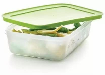 TUPPERWARE Contenitore in plastica per freezermate - 1 litro, 1 pezzo, verde - 1000 ml contenitore di plastica (verde)