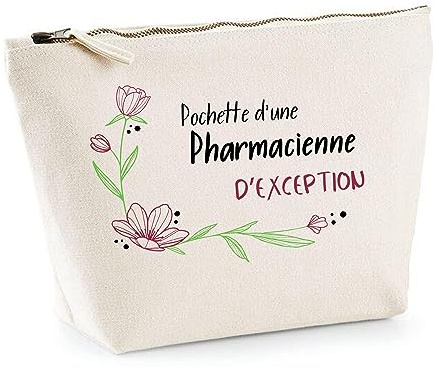 Eccezionale astuccio farmacista | Idea Regalo Collega Lavoro Ritiro Sacchetto Trucco Toilette