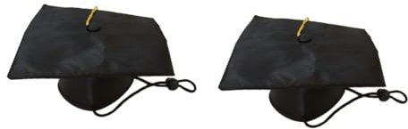 Angoily 2st Spielset-zubehör Hut Zubehör Tierisches Katzenspielzeug Outdoor-Sachen Hundezubehör Outdoor-zubehör Spielzeug-Haustiere Welpen-Arzt-Hut Outdoor-Hut Hüte Der Hund Schal Kind
