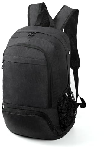 TANTOMI Wanderrucksack Ultraleicht Faltbarer Rucksack 27L Klein, Packable Tagesrucksäcke Trekkingrucksack Outdoor Sportlich Leicht Backpack Travel Daypack für Damen Herren