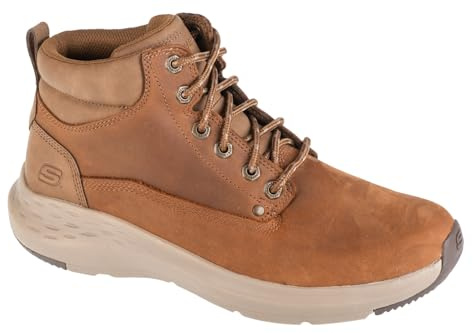 Skechers plattform för män, braun dsrt, 42.5 EU