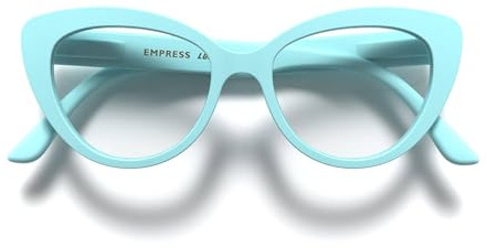 LONDON MOLE® Empress Gafas de lectura | Lectores con forma de ojo de gato muy chulos | Mujeres | Bisagras de muelle