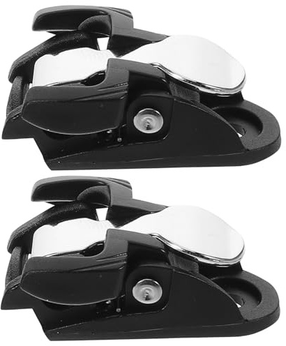 BESTonZON 2 pièces Boucles de Fixation pour Patins à roulettes Accessoires Robustes et Durables Maintien Sécurisé pour Roller Remplacement Facile pour Patins Ligne et Rollers