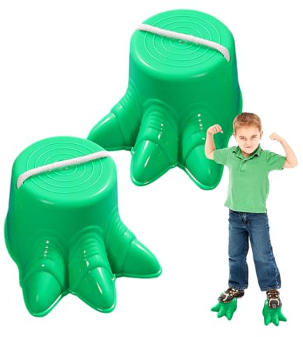 Sturdy Stelzen, stylisch, große Eimer, Füße auf 2 Stück, klassisches Picknick-Spiel, rutschfest, multifunktional, Outdoor, Indoor Utility Modern Premium