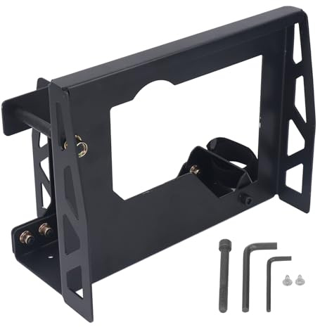 Estante de soporte abatible para cepilladora eléctrica Placa de acero resistente Soporte para carpintería Soporte de montaje para cepilladora abatible estable para carpinteros y