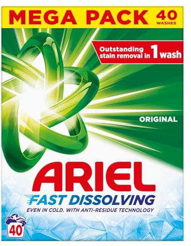 Ariel Original Family Pack 40 Washes, 2.6kg