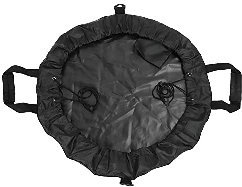 SUNGOOYUE Neoprenanzug-Wickelmatte, Oxford-Stoff, wasserdichte Dry-Bag für Surfer, Surfen, Strand, Schwimmen, Outdoor-Sportarten(Schwarz)
