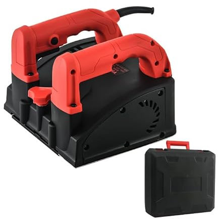 Concrete Shovel Wall Planer Machine for Granite, Marble, Stone - Adjustable Depth Construction Tool for Smooth Walls Planing at Once