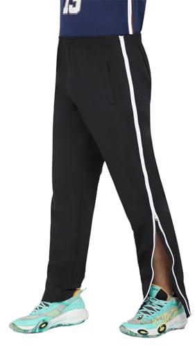 BWBIKE Pantalones de Entrenamiento para Hombre Pantalón de Rehabilitación Desprendible con Cremallera lateral Completa Chándal al Aire Libre Pantalones de Chándal de Entrenamiento Atléticos Informales