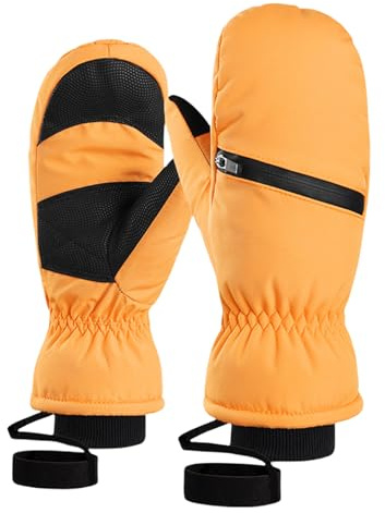 Générique Mitaines de Snowboard résistantes à l ' Eau Écrans tactiles Pratiques Gants de Ski Mitaines Chaudes Gants d ' Hiver pour Hommes Femmes Ski résistant à l ' Eau Hiver