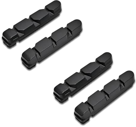 iFlyMars 2 Pairs Premium Brake Pads, Bicycle Wheels V Brake Shoes for Carbon Wheel Use