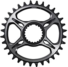 Shimano Unisex – Erwachsene SM-CRM95 Kettenblatt, Schwarz, One Size