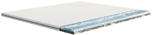 Emma Premium Matratzen Topper, 6cm dick, Wendbarer HRX-Schaum für anpassbaren Komfort, Atmungsaktiv und Waschbar mit UltraDry-Bezug, 180x200cm, Hergestellt für Springbetten und Schlafsofas