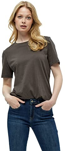 Minus T-shirt för kvinnor Cathy GOTS, 741 skifferbrun, L