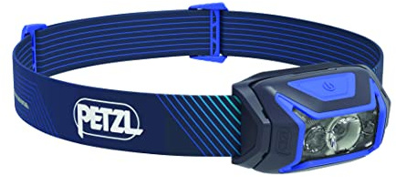 PETZL - Stirnlampe ACTIK CORE - 600 Lumen, Blau, Wird mit dem CORE-Akku geliefert
