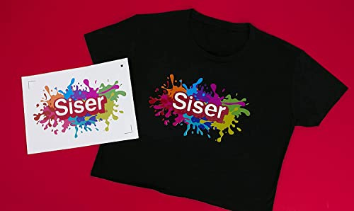Siser TTD Easy Mask 8.4 x 11 Sheets - Transfer Tape for EasyColor DTV (15 Sheets)