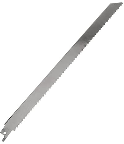 Tusmad 1pc 300mm Reciprocating Saw Blade Stainless Steel Jigsaw Blade For Cutting Frozen Meat,Ice,Wood Food
