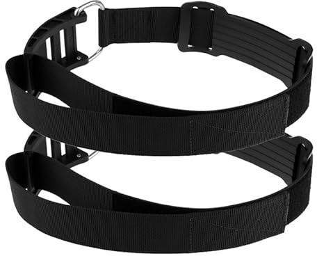 Asuinxurr 2 StüCk Tauchen Gebunden Flasche GüRtel Tauchen Flasche Tank Band Riemen Gewicht Gurt Band Cam Lock Bcd Schnalle