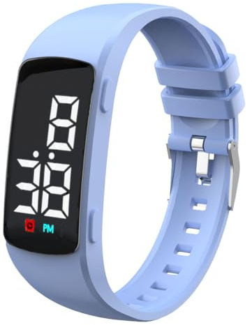 e-vibra Montre d'entraînement aux toilettes - Bracelet d'alarme vibrant silencieux - Montre médicale résistante à l'eau avec minuteur et 15 alarmes quotidiennes, gris, Moderne