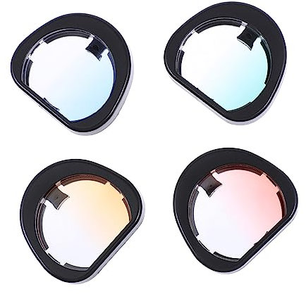 HOMSFOU 4pezzi Filtri Graduati Per Fotocamera Colorati Compatibili Con Mini Accessori Fotografici Per Effetti Speciali e Creativi Facili Da Trasportare e Utilizzare