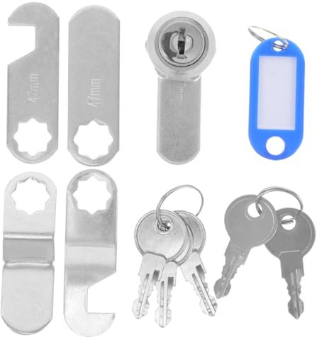 GETAJGHSD Kastenschloss-set – 12-teiliger Ersatz Für Schränke Wohnmobiltüren Verteilerkästen Schubladenschlösser Und Einfach Zu Verwenden