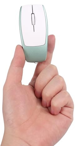 Souris Bluetooth sans Fil,Mini Compacte, Silencieuse Portable,Mise à Niveau pour insérer Une Carte TF,Rechargeable 1600DPI,pour Windows, macOS,ChromeOS, PC,Mac,Ordinateur Portable,Tablettes,Vert
