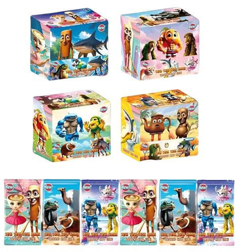 EIROVYA 288 PCS Brainrot Carte Skifidol - Collezione (B) - Trading Card Game - Italian Brainrot