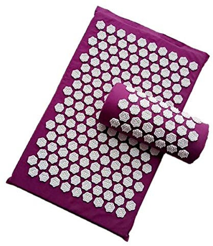 HELLOYOUNG Akupressur Spike Massagermatte (ca. 62 * 38 cm) entlasten Akupunktur Yoga Kissen Massagematte/Kissen Sonstiges (Wohlbefinden und Entspannung) (S size lotus spike)