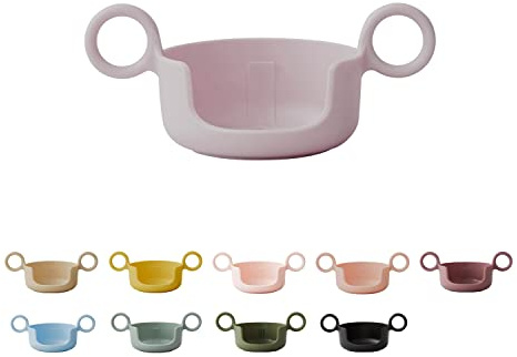 Design Letters Mango cpara vasos personales Ecozen para bebés y niños (lavanda) - Sin BPA, sin BPS, permite que el niño beba más fácilmente de la taza, liviano, 17 g.
