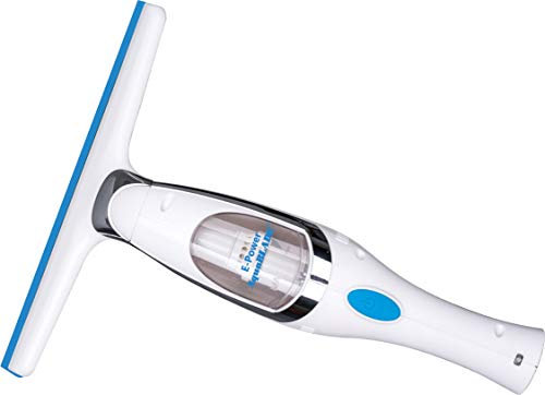 AquaBlade E-Power ORIGINAL Tergivetro Elettrico con lama in silicone per finestre e piastrelle, per una pulizia brillante