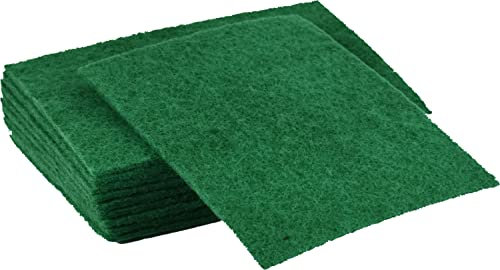 Acord Large Heavy Duty Green Pad Scourers 16 x 22cm 10PK