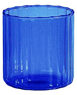 caihuashopping Wassergläser 200 ml Trinkgläser Kreative Glasschale Haushaltssaft Getränk Kaffeetasse Vertikal Muster Farbe Glas Handgemachte Drinkware Trinkglas (Color : A1)