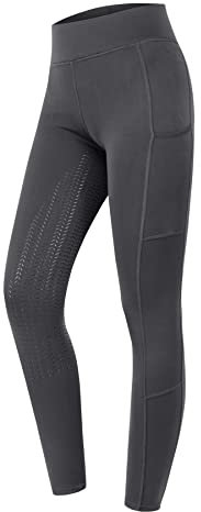 Waldhausen Reitleggings Ella Glam, Asphalt, Gr. 48