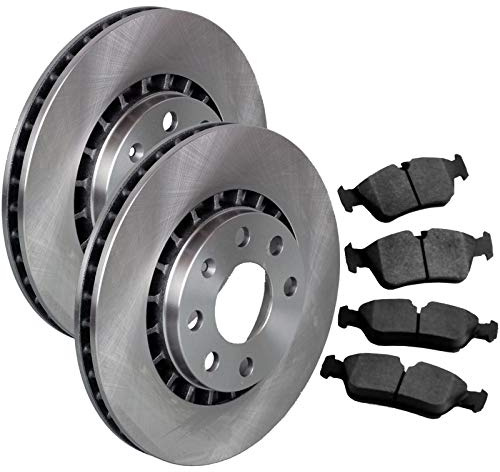 Bremsscheiben 288mm + Beläge vorne | 204788 + 224770 für Golf 5 6 Caddy Leon A3 8P