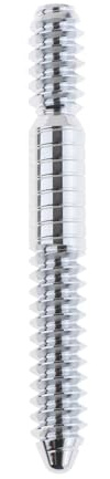 rockible Billard Pool Queue Joint Pin Einsatz, Edelstahl Billard Pool Queue Joint Pin Einsatz, Metall Queue Schraube Billard Pool Snooker für Pool-Queue-Verbindungen Reparatur
