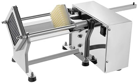 Tagliapatate elettrico da 60 W, tagliapatate automatico for patatine fritte, tagliapatate professionale
