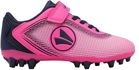JAKO J- SFG Course Ev Chaussure de Football, Rose Fluo, Bleu Marine, 32 EU