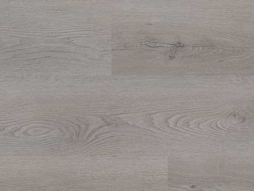 SPC Strong klick Vinylboden/Designboden (2,245 m² je Packung) Trittschalldämmung mit natürlichen Farbtönen, Premium Oberfläche, Wasserfest, für Fußbodenheizung und Feuchträume geeignet, Canyon Oak
