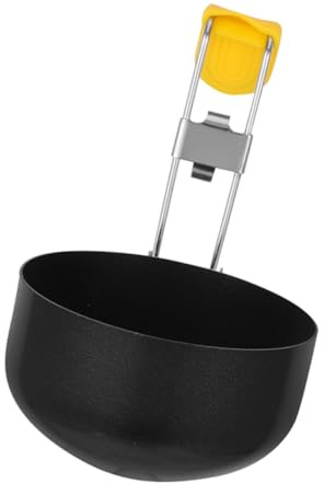 POPETPOP Escalfador Inoxidable Cuchara Redonda Para Huevos Plegable Vapor Soporte Utensilio De Cocina